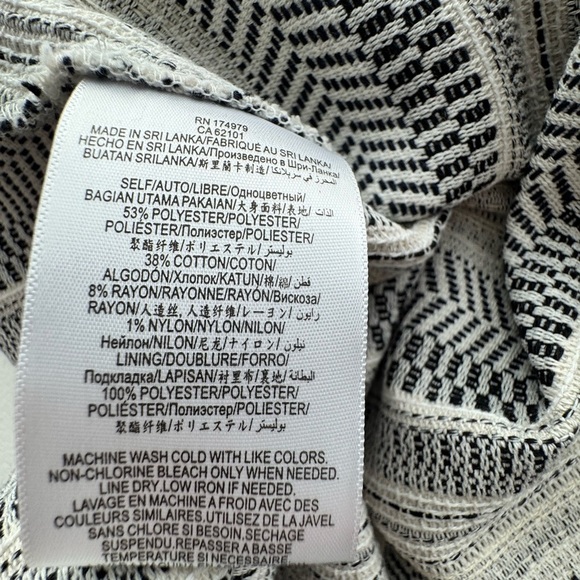 BCBG Jacquard Striped A-Line Dress Size 4 - Picture 6 of 10